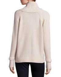 Design History Cable Knit Cowlneck Sweater