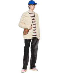 Andersson Bell Beige Cotton Cardigan