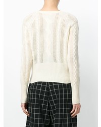 N.Peal Cashmere Cable Cardigan