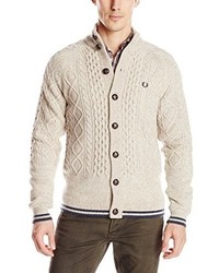 Fred Perry Tipped Sailor Knit Cardigan
