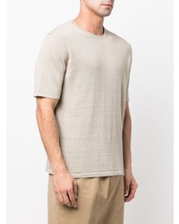 Roberto Collina Knitted Linen T Shirt