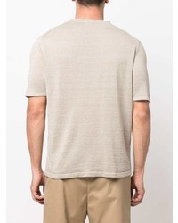 Roberto Collina Knitted Linen T Shirt