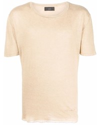 Alanui Knitted Linen T Shirt