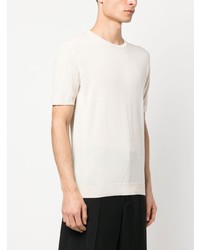 Roberto Collina Plain Fine Knit T Shirt