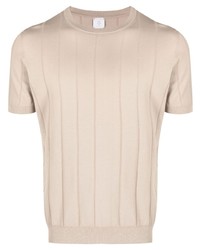 Eleventy Ribbed Knit Cotton Top