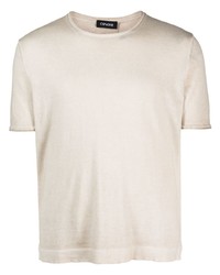 Cenere Gb Short Sleeve Cotton Knit T Shirt
