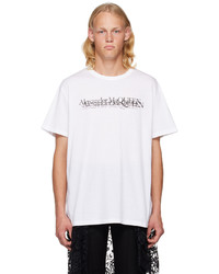 Alexander McQueen White Stamp T Shirt