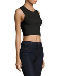 Theory Milotaly Rib Knit Cropped Top