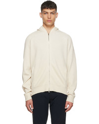 Theory Beige Cotton Hoodie