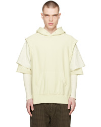 Undercover Off White Layered Hoodie