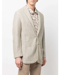 Etro Knitted Linen Blazer