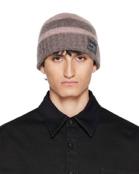 Raf Simons Pink Brown Patch Beanie