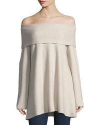 Lafayette 148 New York Off The Shoulder Cashmere Sweater