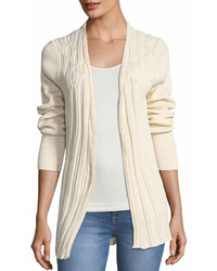 Neiman Marcus Cable Knit Cardigan