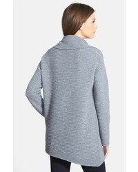 Nordstrom Collection Zigzag Ribbed Cowl Neck Cashmere Sweater