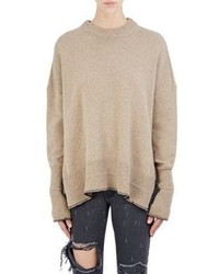 Givenchy Hemstitched Alpaca Sweater