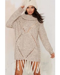 Glamorous Knit And Bliss Turtleneck Sweater