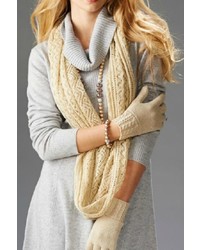 Charlie Paige Open Knit Infinity Scarf