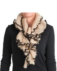 Roffe Accessories Open Knit Spiral Scarf