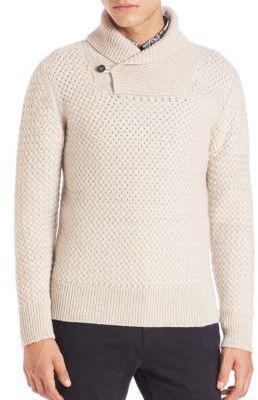 Billy Reid Basketweave Cashmere Wool Sweater 495 Saks Fifth