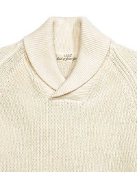 H&M Knit Sweater With Shawl Collar