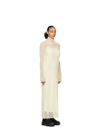 The Row Off White Knit Dieter Dress