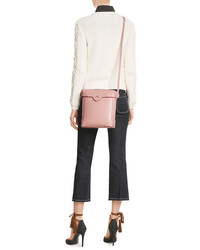 RED Valentino Cotton Cable Knit Pullover With Embroidered Birds