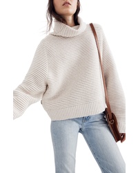 Madewell Side Button Turtleneck Sweater