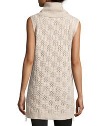 Todd And Duncan Cashmere Sleeveless Sweater Finstown
