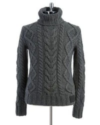Superdry Turtleneck Cable Knit Sweater