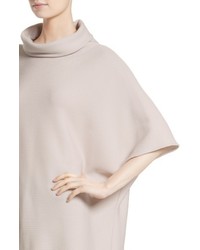 St. John Collection Links Knit Wool Cocoon Tunic Sweater