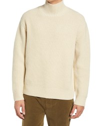 Frame Clean Rib Wool Sweater