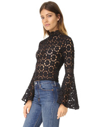 Free People Kiss Bell Lace Top