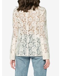 Calvin Klein 205W39nyc Lace Long Sleeve Shirt