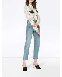 Calvin Klein 205W39nyc Lace Long Sleeve Shirt