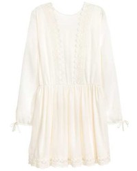 H&M Lace Trimmed Dress