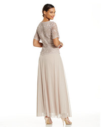 Patra Lace Popover Gown