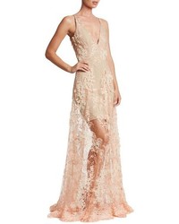 Dress the Population Sidney Lace Gown