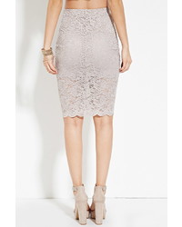 Forever 21 Lace Pencil Skirt