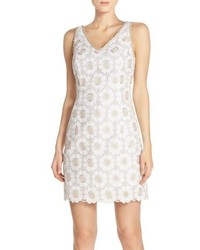 Lilly Pulitzer Addy Embroidered Lace Sheath Dress