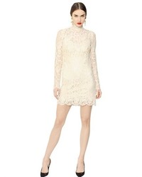 Dolce & Gabbana Cordonetto Lace Dress With Turtleneck