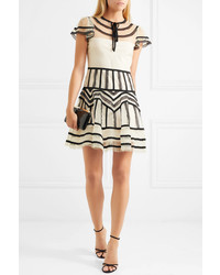 REDVALENTINO Med Pleated Point Desprit Tulle Dress