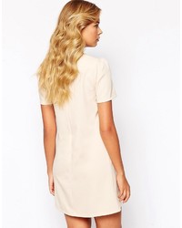 Paper Dolls Shift Dress With Lace Insert