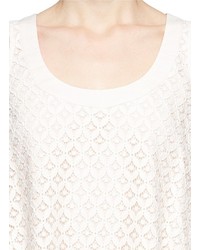 See by Chloe See By Chlo Eyelet Lace Sleeveless Top