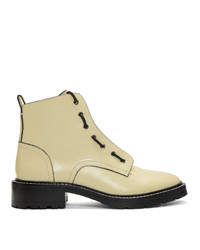 Rag and Bone Off White Cannon Boots