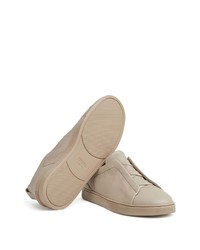 Zegna Triple Stitch Low Top Sneakers