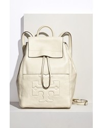 Tory Burch Bombe T Leather Backpack