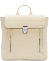 3.1 Phillip Lim Cream Leather Pashli Backpack