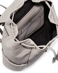 Neiman Marcus East River Flap Top Backpack Mink
