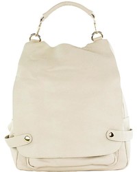 Icco Structured Cream Backpack
